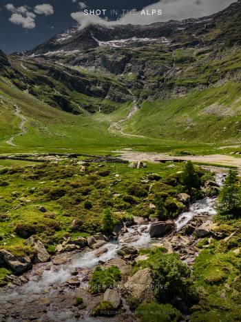 Lazinser Alm from above