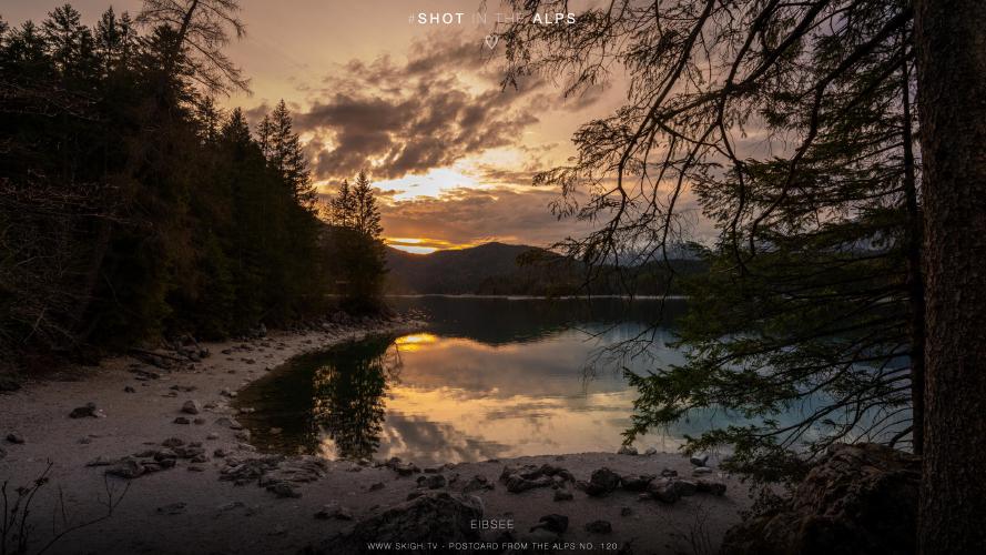 My view of the real world: 'Eibsee'
