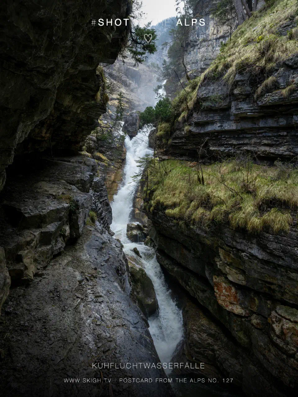 Kuhfluchtwasserfälle | 1/1000s * f9 * ISO 6400 * 24mm - 14-24mm F2.8 DG DN | Art 019 - Sony α7R V Kuhfluchtwasserfälle