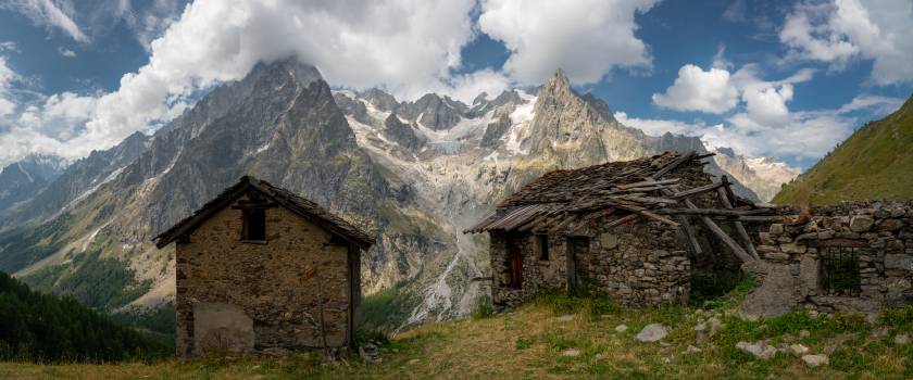 Grandes Jorasses | 1/125s * f11 * ISO 200 * 24mm - FE 24-105mm F4 G OSS - Sony α7 IV Grandes Jorasses