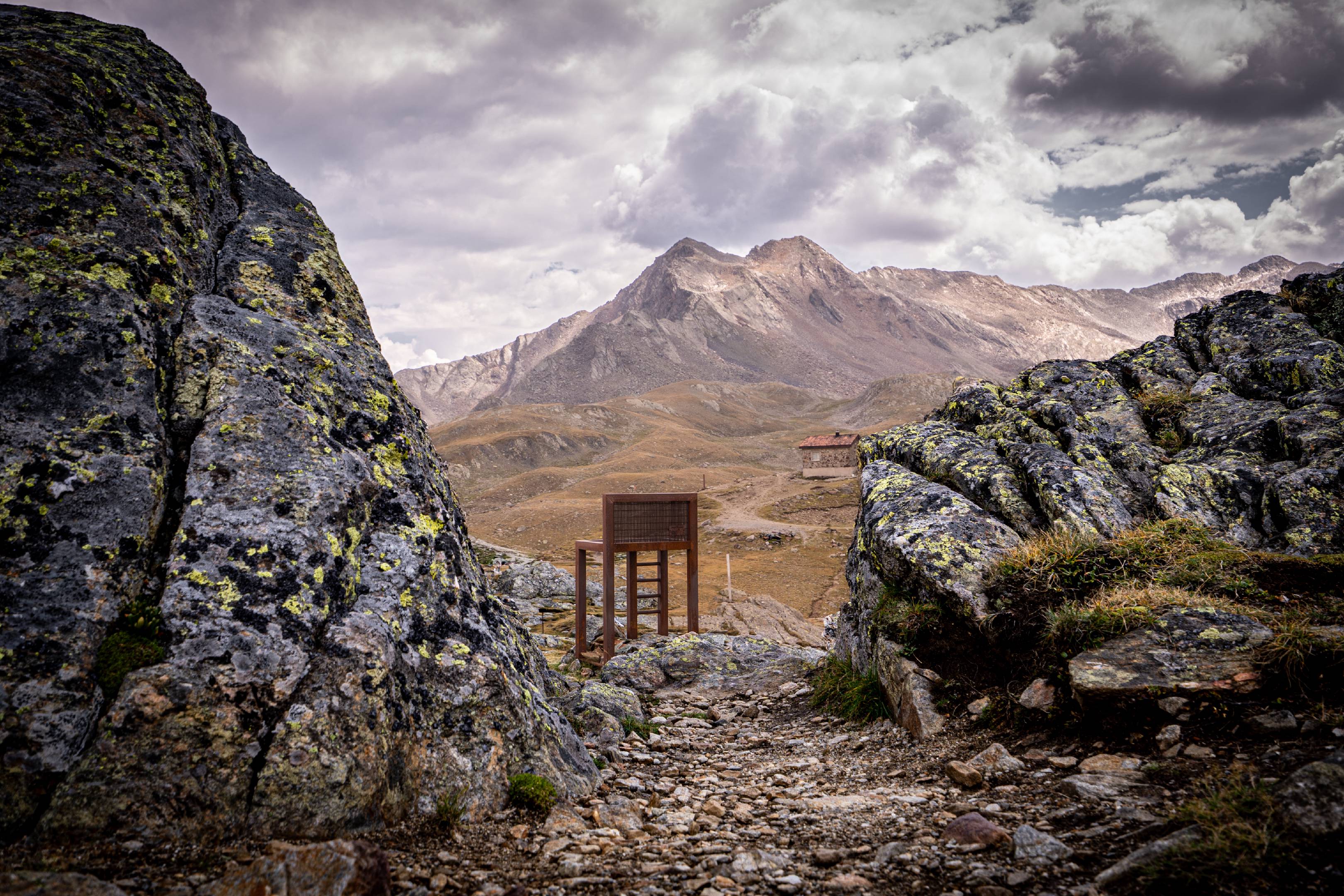 Chair on Timmelsjoch