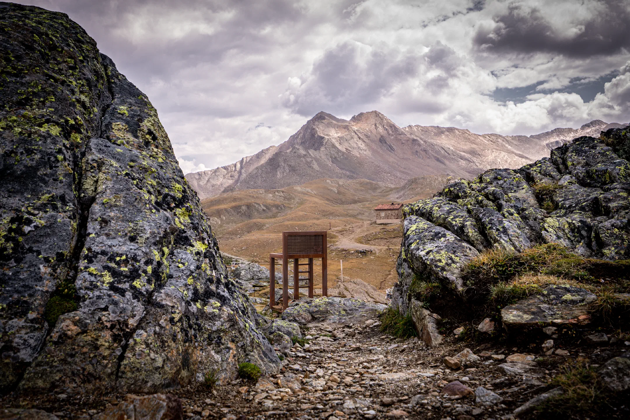 Chair on Timmelsjoch