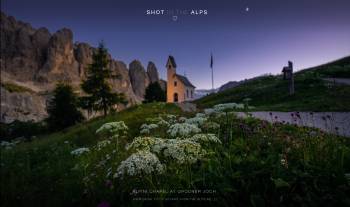 Alpini chapel at Grödner Joch