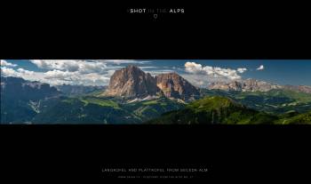 Langkofel and Plattkofel seem from Seceda-Alm