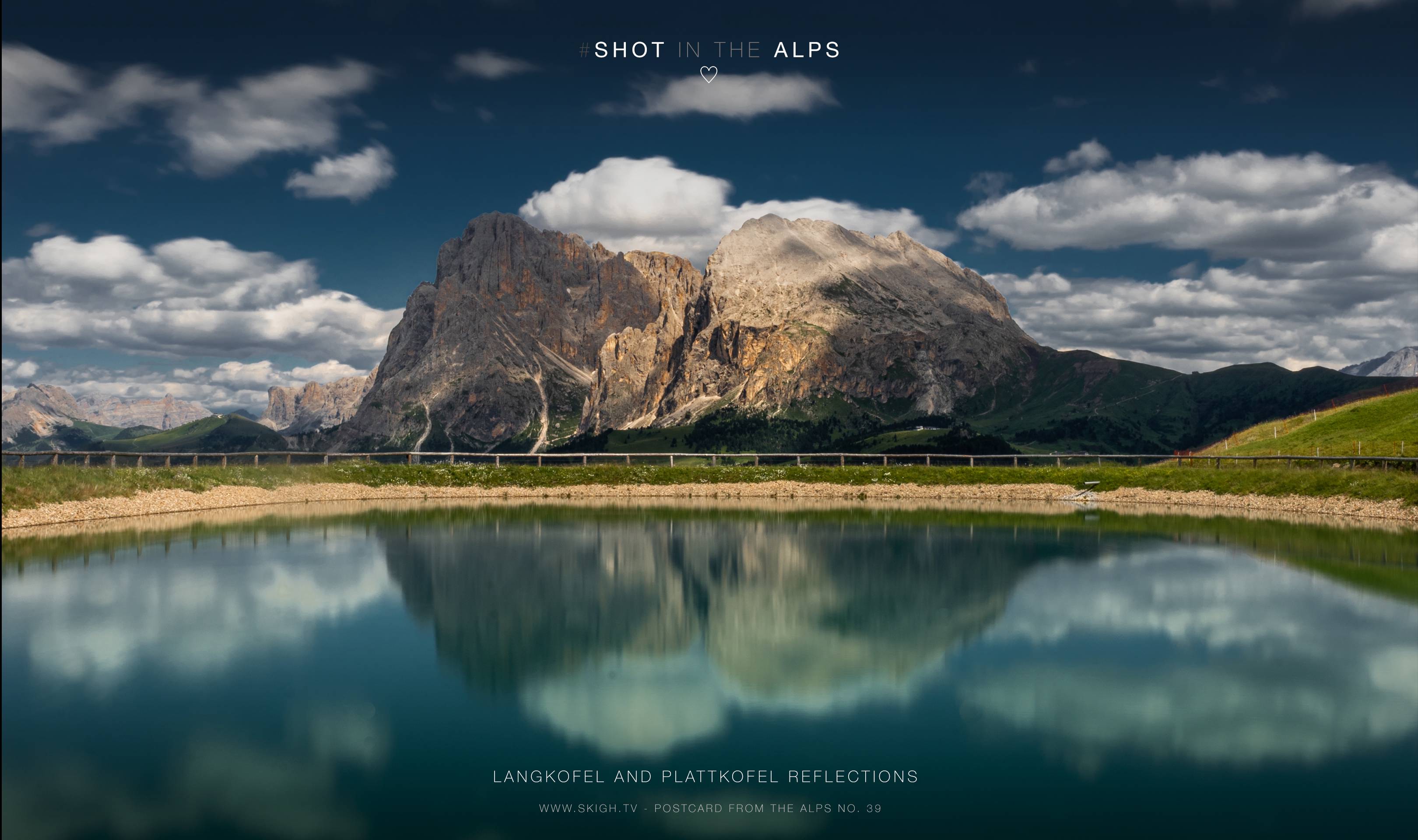 Langkofel and Plattkofel reflections | 30s * f22 * ISO 50 * 24mm - 14-24mm F2.8 DG DN | Art 019 - Sony α7 IV Langkofel and Plattkofel reflections