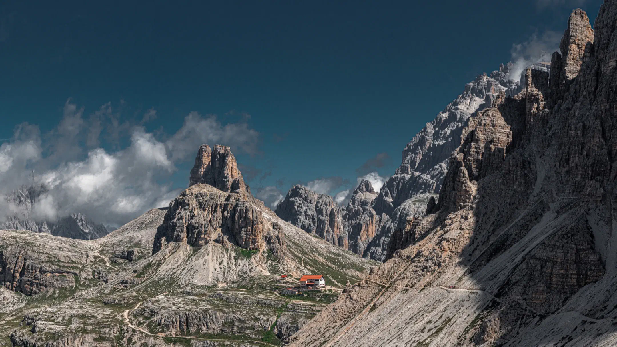 Schwabenalpenkopf and Dreizinnenhütte