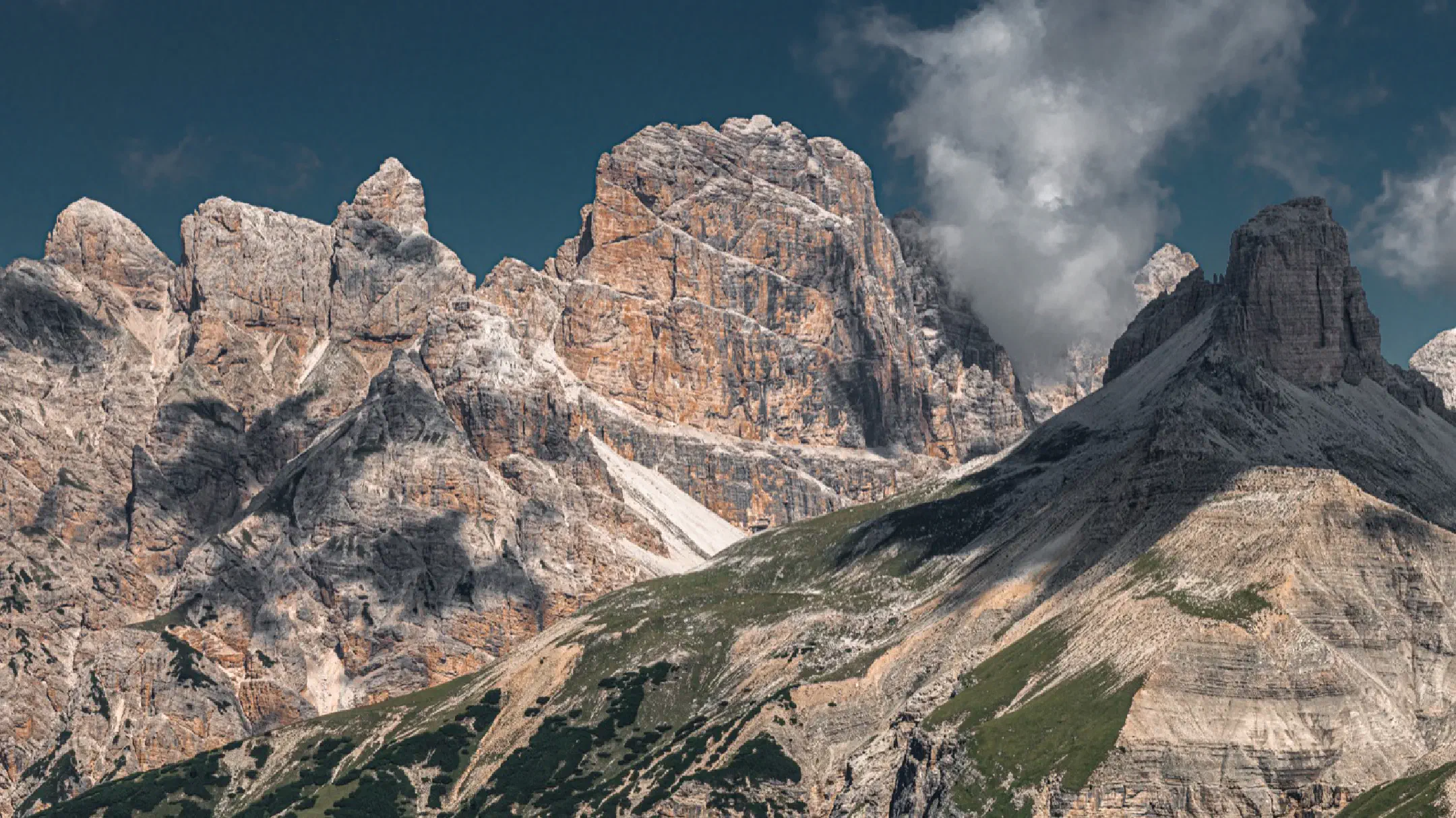 Schwabenalpenkopf and Dreizinnenhütte