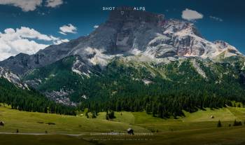 Bleeding heart of the dolomites