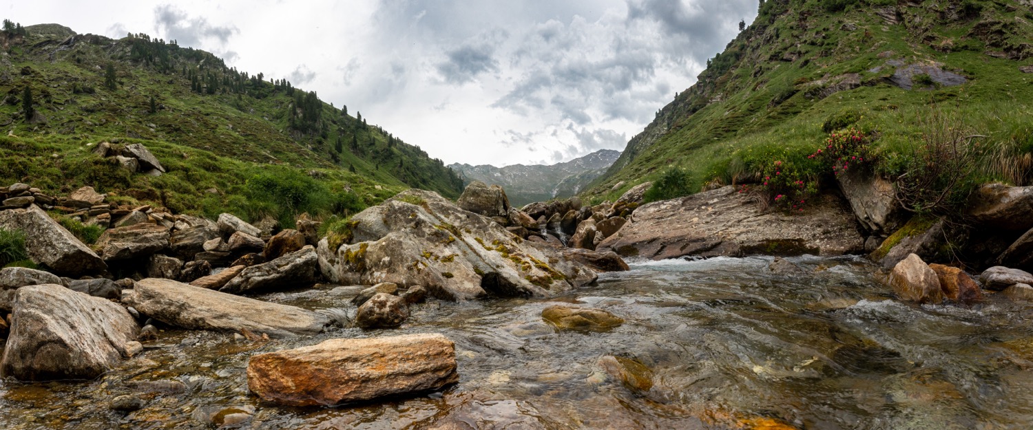 Creek at Faltmar Alm