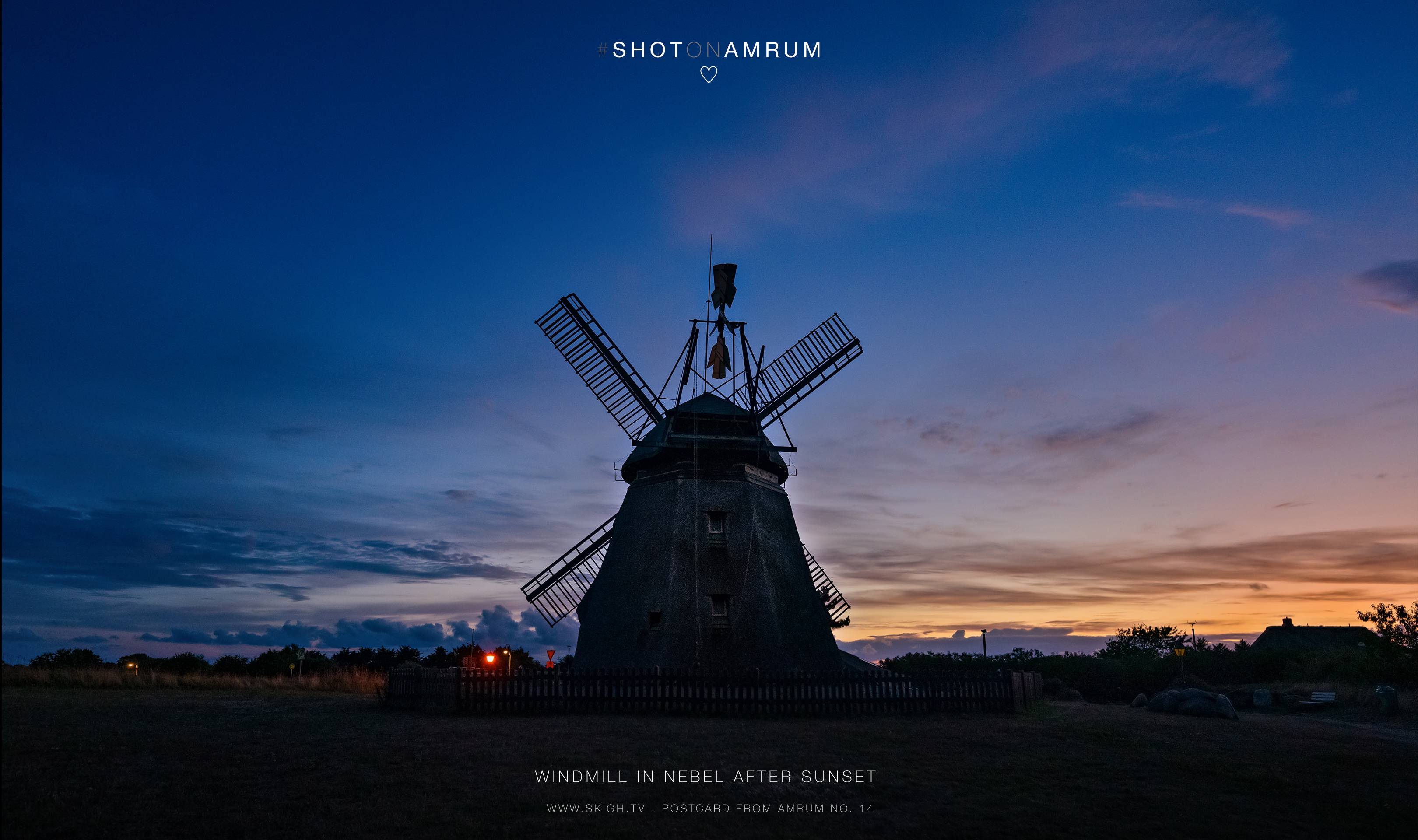 Nebel Windmill after sunset | 1/25s * f2.8 * ISO 1250 * 14mm - 14-24mm F2.8 DG DN | Art 019 - Sony α7R II Nebel Windmill after sunset
