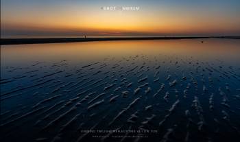 Evening twilight reflections at low tide | 1/60s * f6.3 * ISO 640 * 15mm - 14-24mm F2.8 DG DN | Art 019 - Sony α7R III Evening twilight reflections at low tide