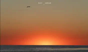 Seconds after sunset