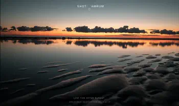 Low Tide after sunset