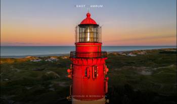 Lighthouse in morning sun