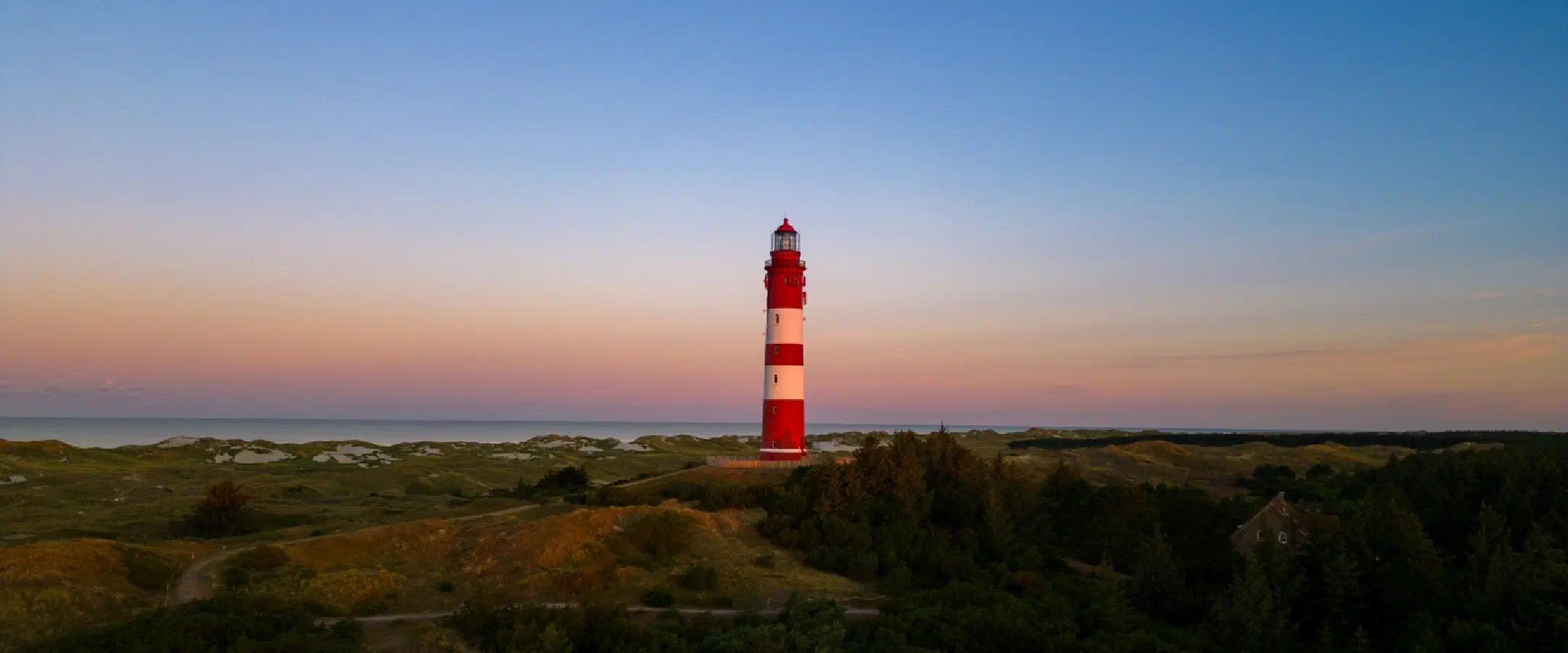 Lighthouse in morning sun