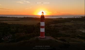 Lighthouse at sunrise