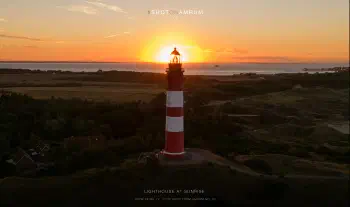 Lighthouse at sunrise