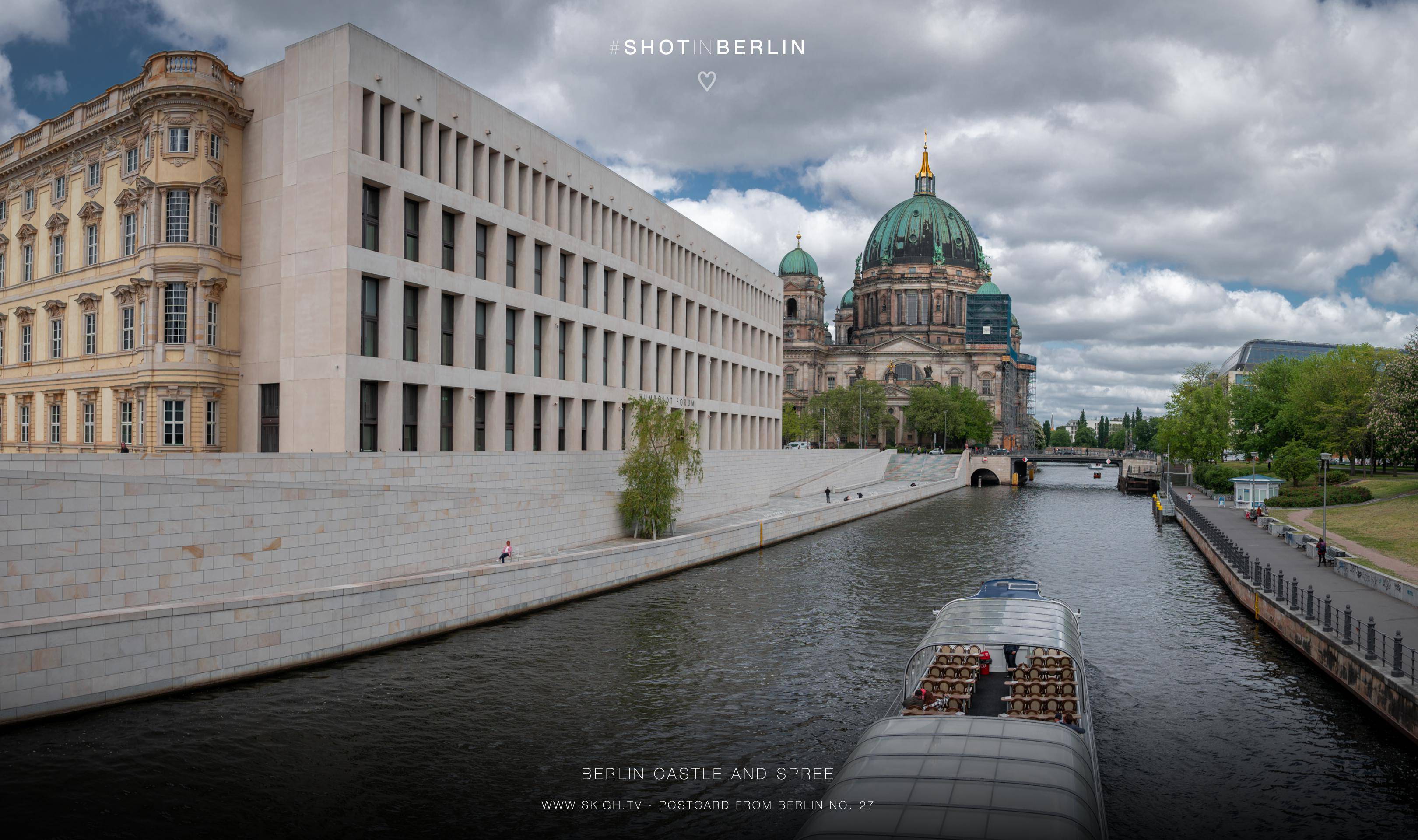 Berlin Castle and Spree