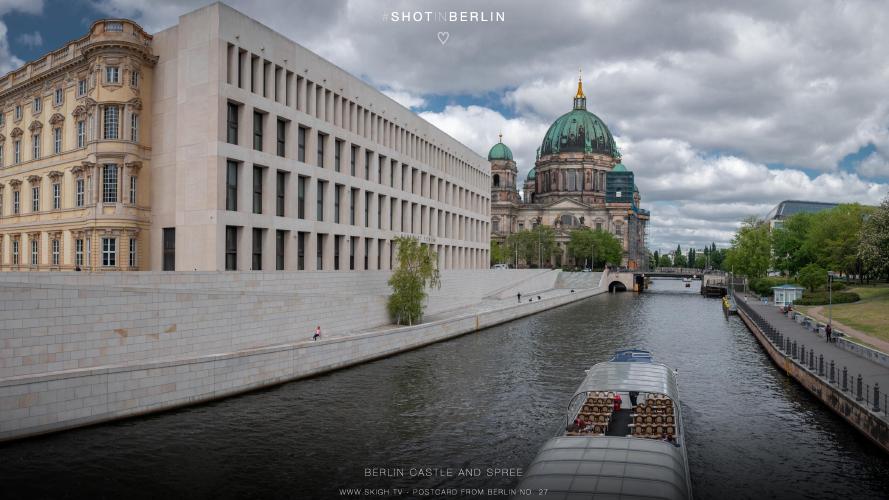 My view of the real world: 'Berlin Castle and Spree'