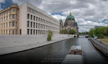 Berlin Castle and Spree