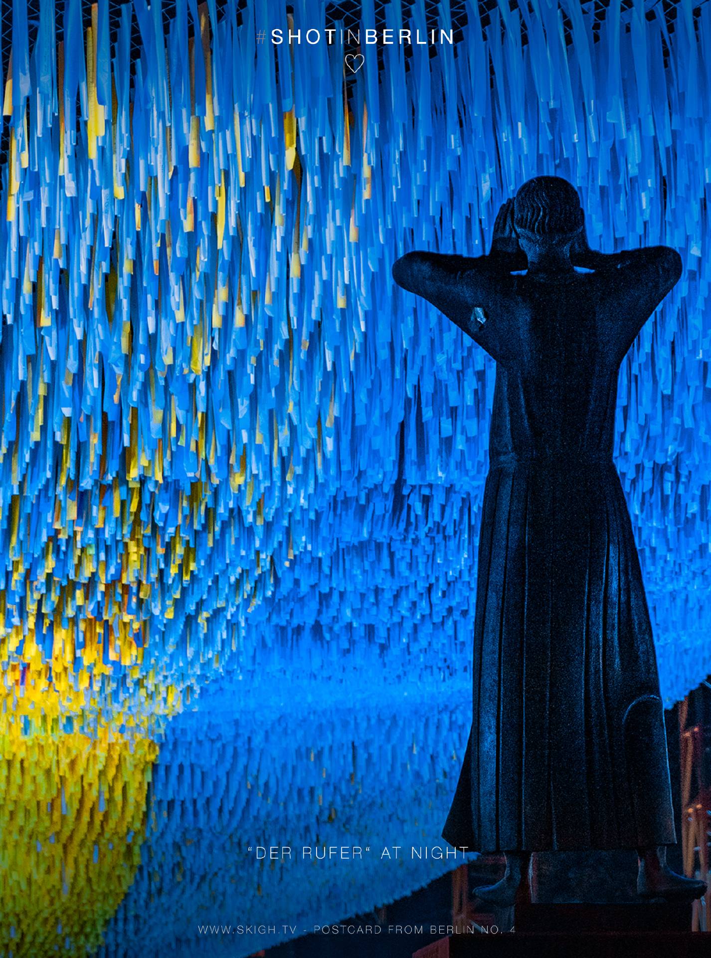 "Der Rufer" at night | 1/250s * f4 * ISO 5000 * 105mm - FE 24-105mm F4 G OSS - Sony α7 III "Der Rufer" at night