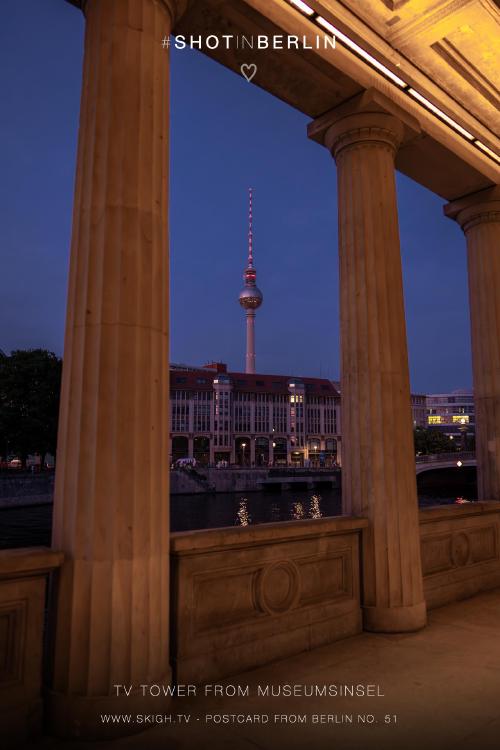 My view of the real world: 'TV tower from Museumsinsel'