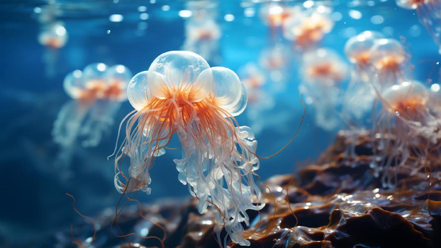 Midjourney's artificial take on: 'Jellyfish'