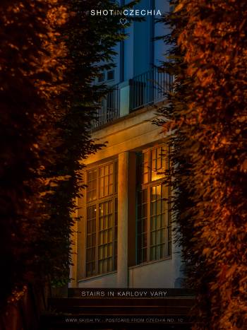 Stairs in Karlovy Vary