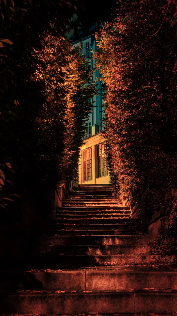 Stairs in Karlovy Vary