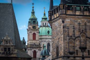 St. Nicholas Church in Prague | 1/800s * f5.6 * ISO 160 * 116mm - E 70-350mm F4.5-6.3 G OSS - Sony α6700 St. Nicholas Church in Prague
