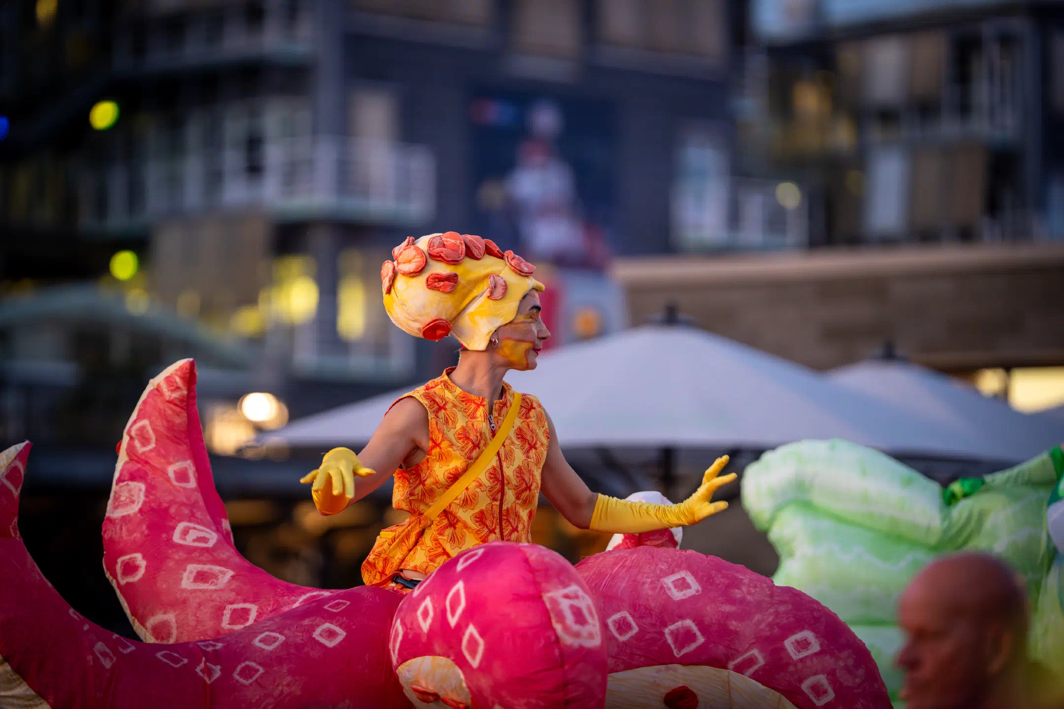 Street Performance during Blue Port Hamburg