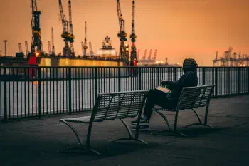 Edge of the day at water’s edge