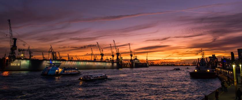 Dockyards dusk