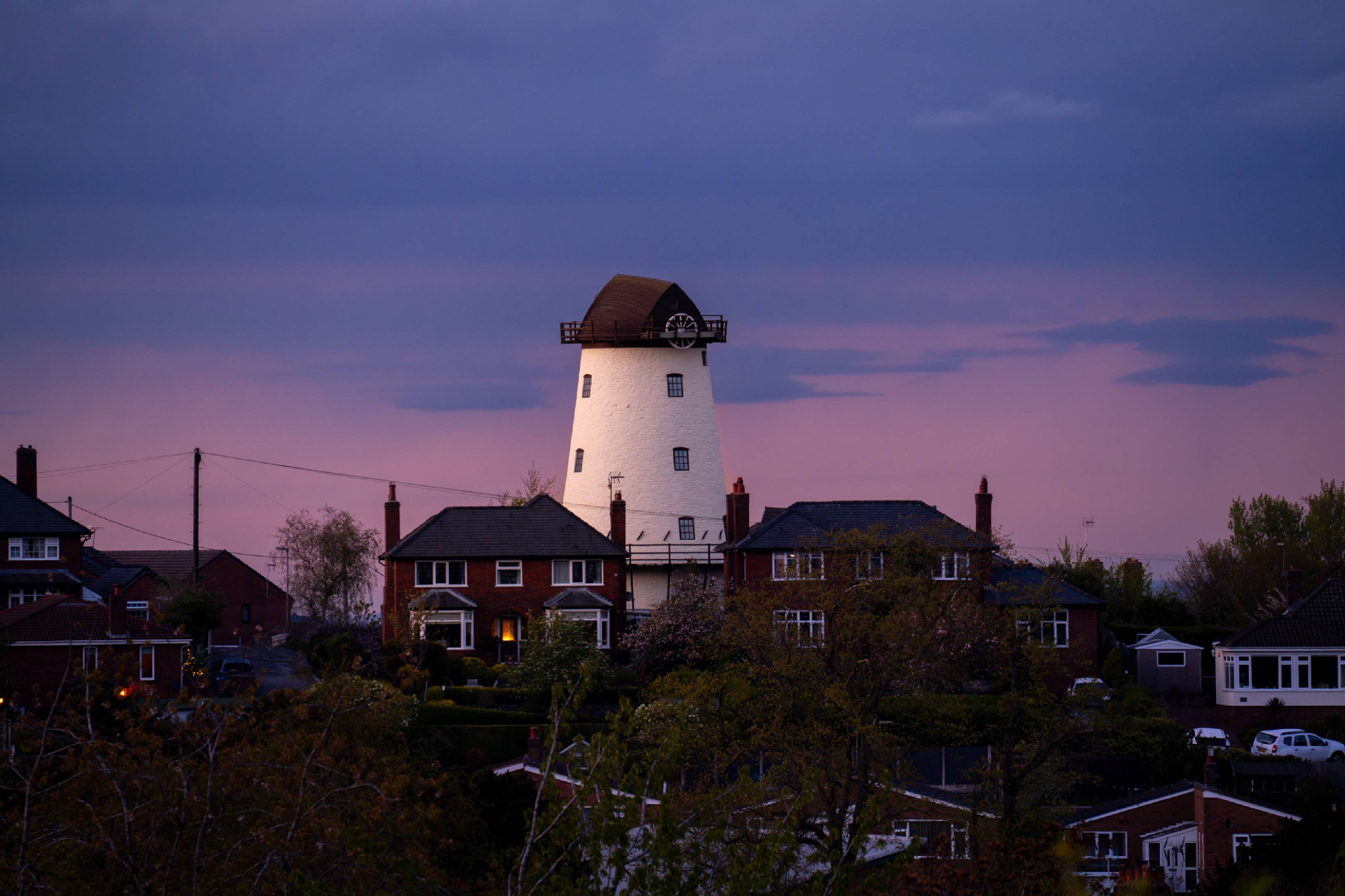 Groes Onnen Windmill, Holywell, Wales