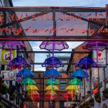 Umbrellas Street, Cathedral Quarter, Belfast