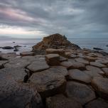 Giant's Causeway before sunrise