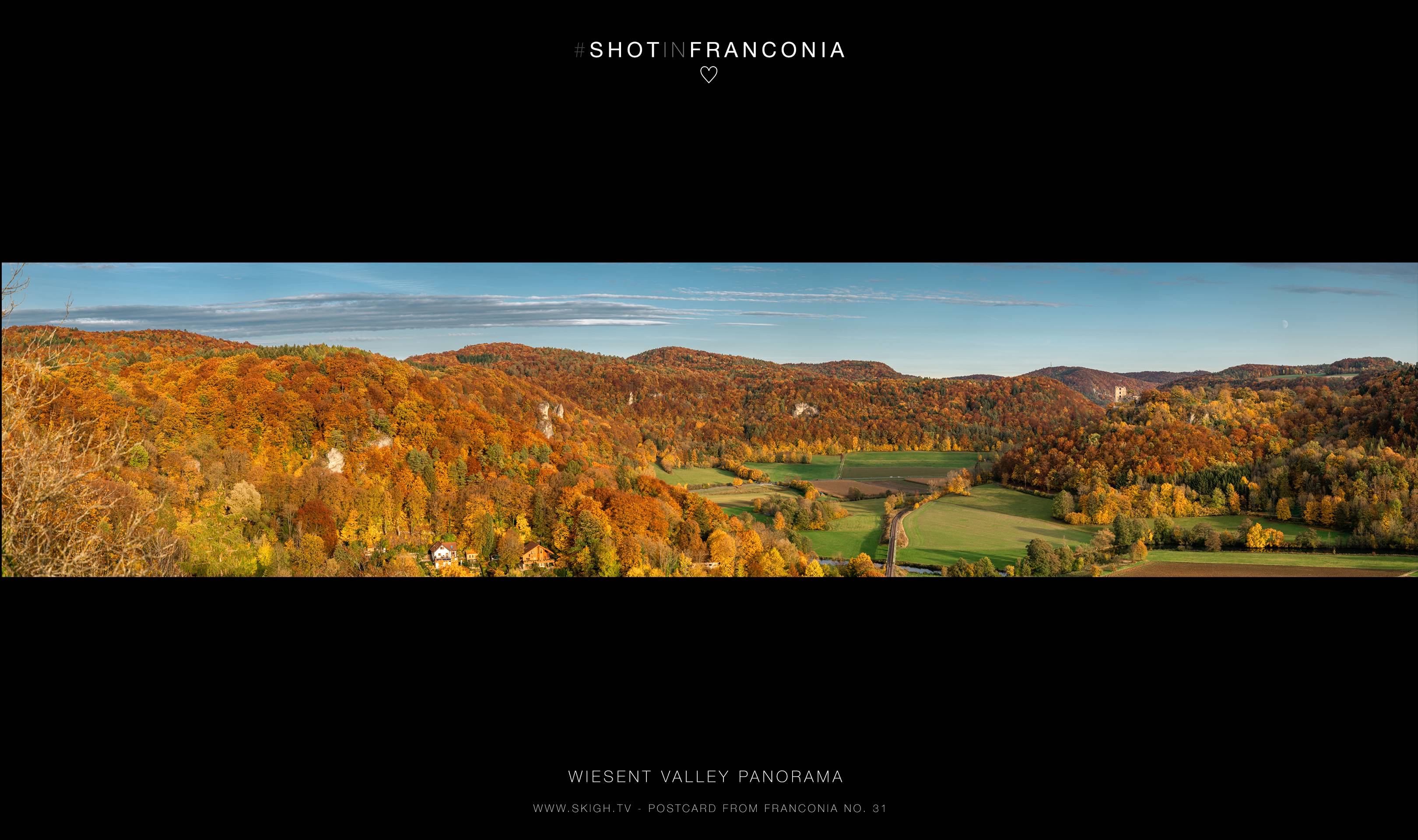 Wiesent Valley panorama