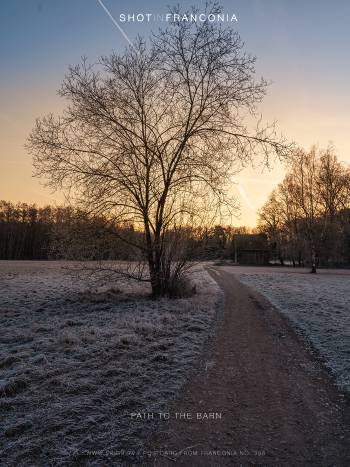 Path to the barn