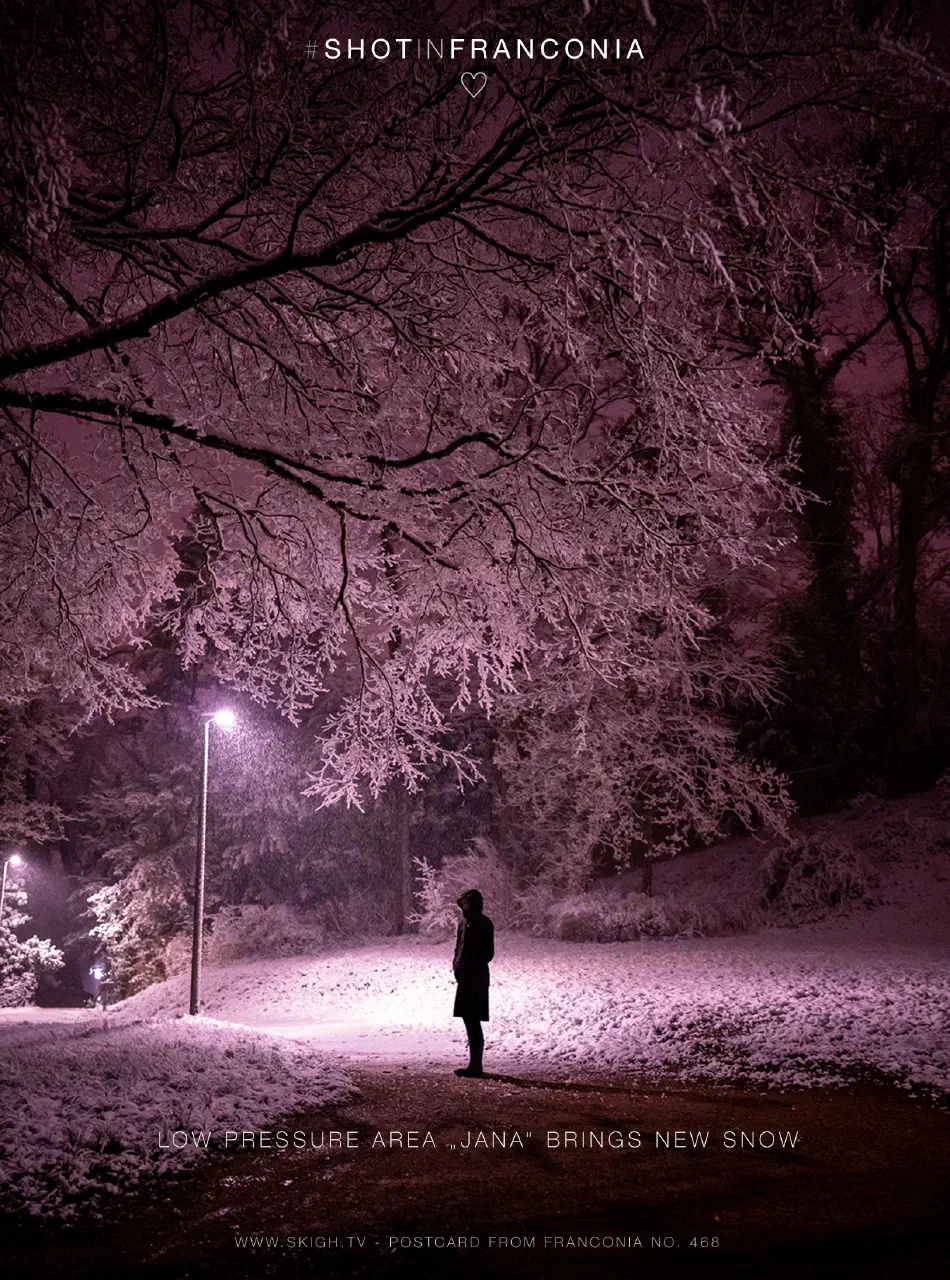 Low pressure area "Jana" brings new snow