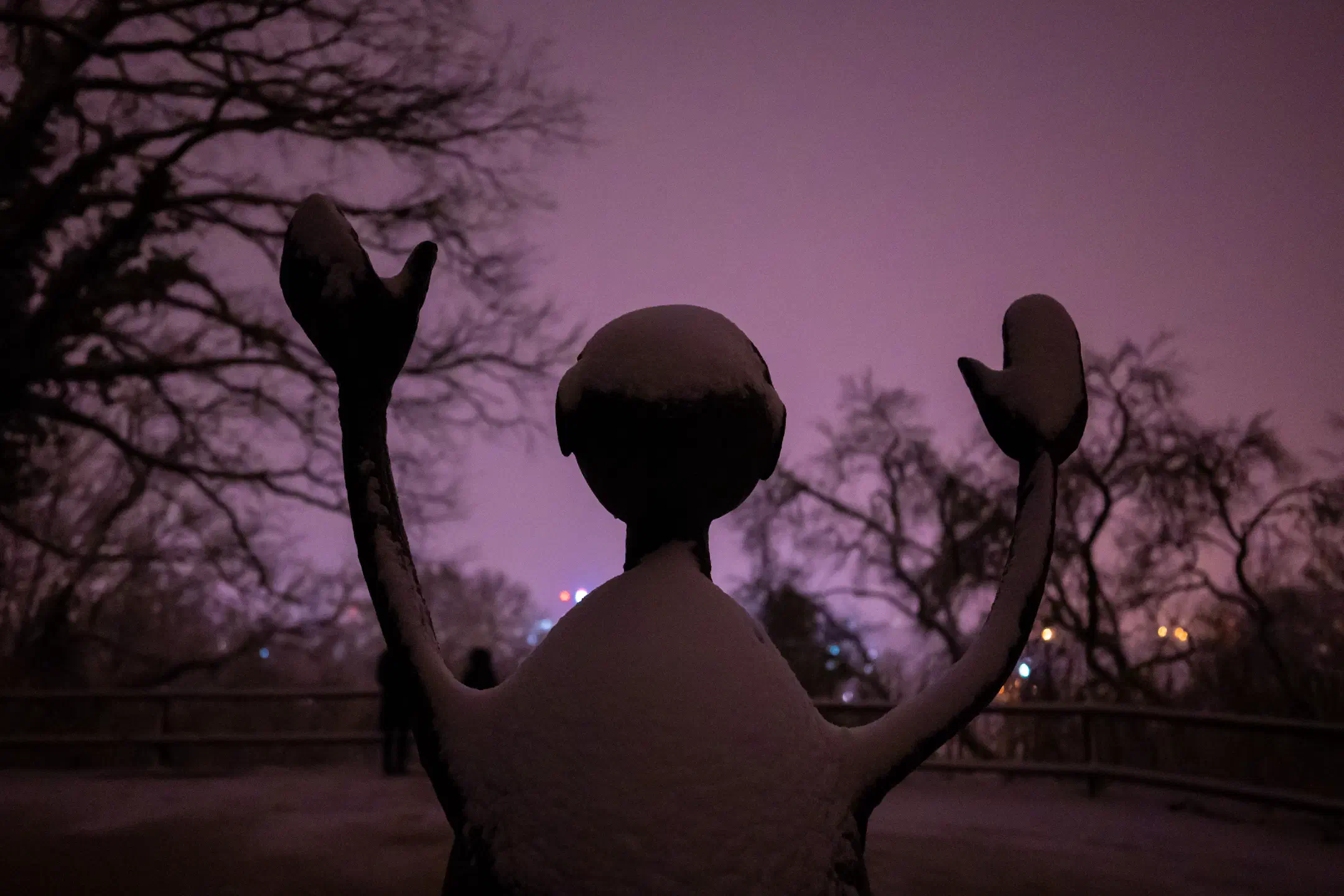 Nightwalk through Skulpturengarten