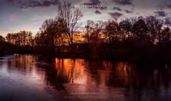 Regnitz after sunset