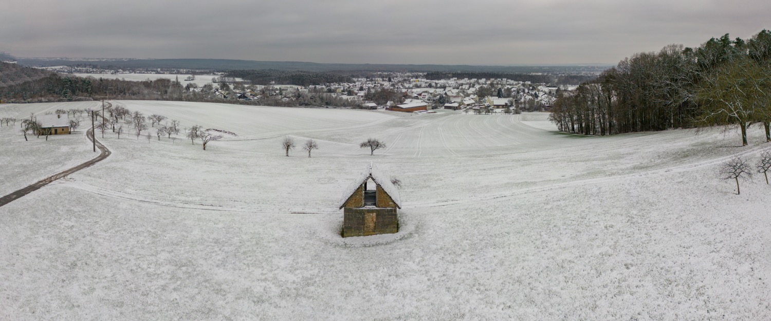 Snow over Marloffstein