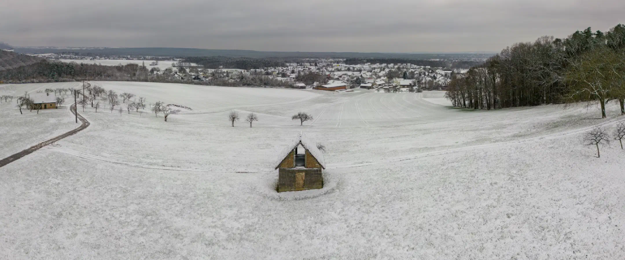 Snow over Marloffstein