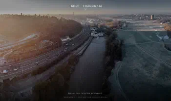 Erlangen winter morning