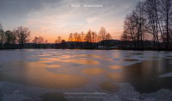 Frozen Baiersdorfer Baggersee