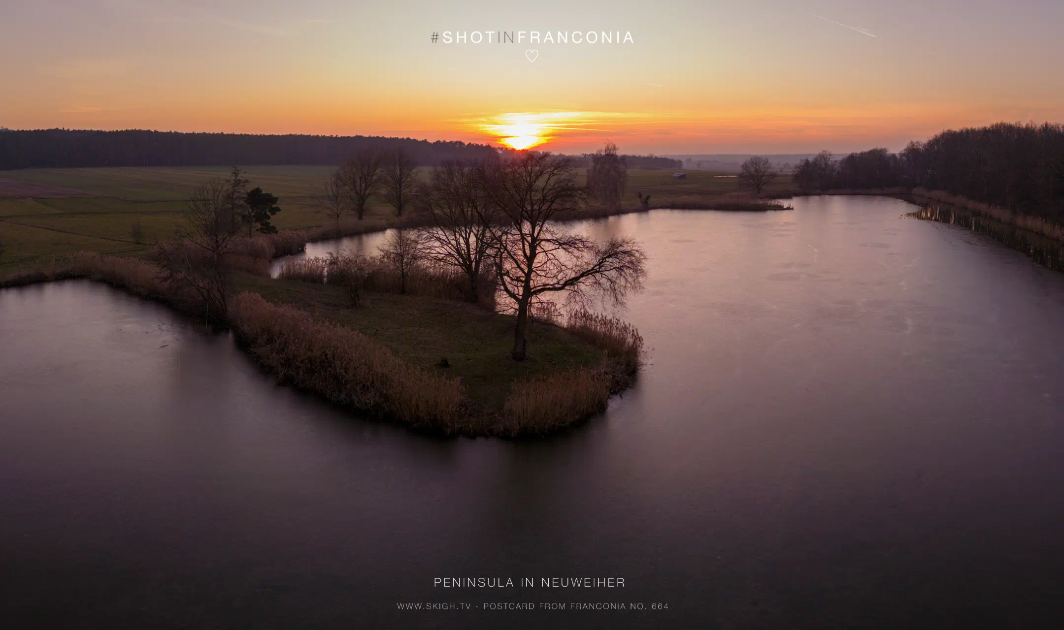 Peninsula in Neuweiher