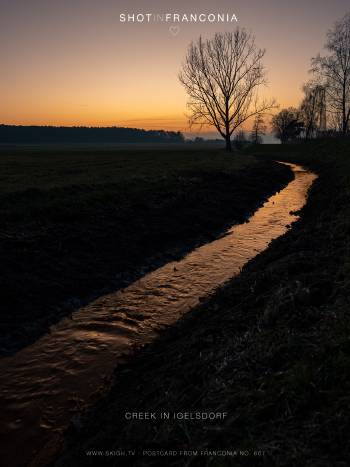 Creek in Igelsdorf