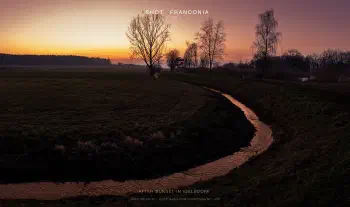 After sunset in Igelsdorf