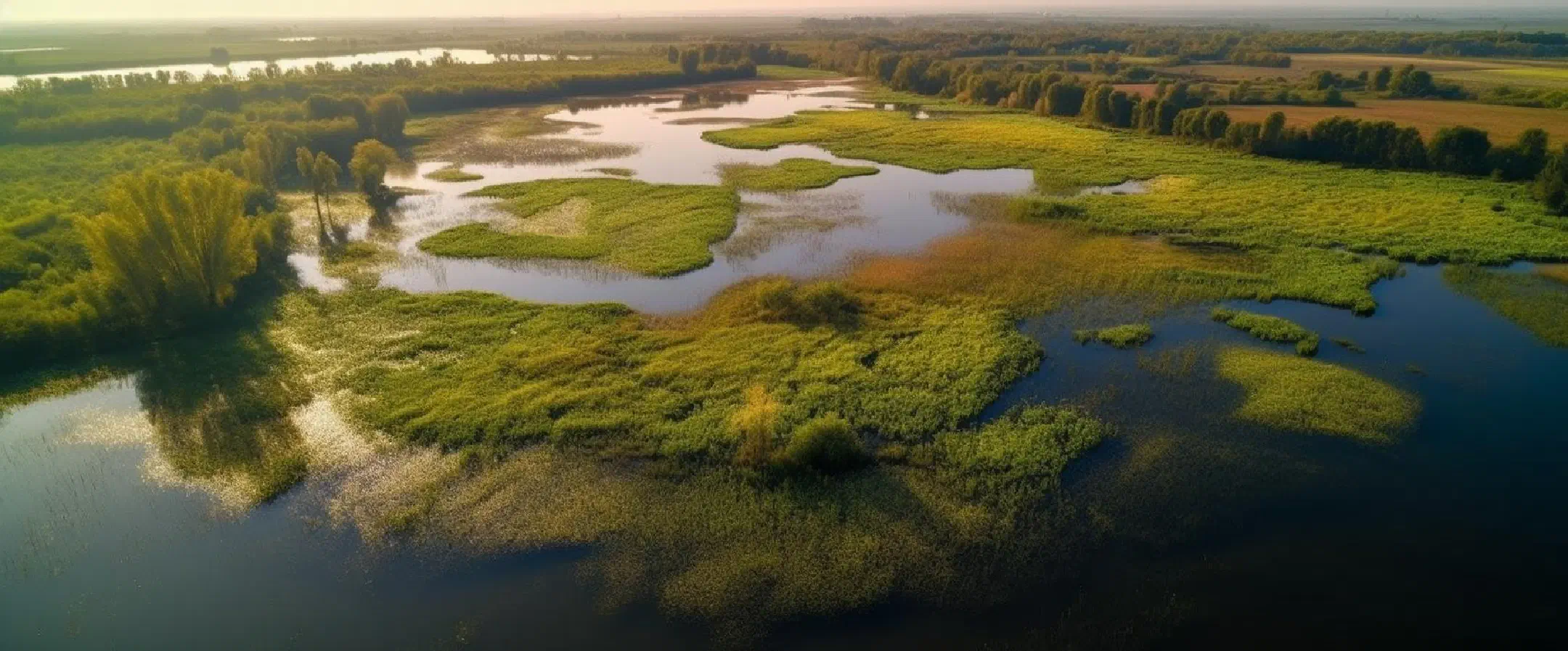 Kleiner Bischofsweiher from above