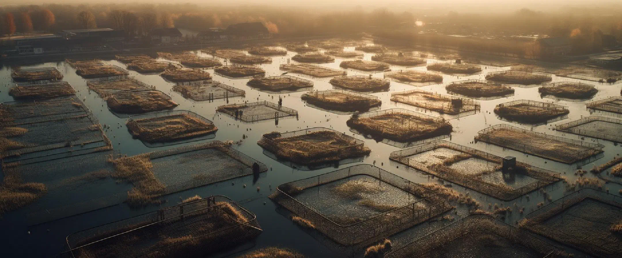 Kleiner Bischofsweiher from above